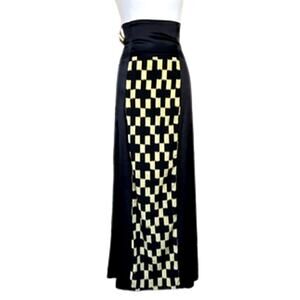 Vintage High End Archival Silk Maxi Skirt, 2001, Ron Herman